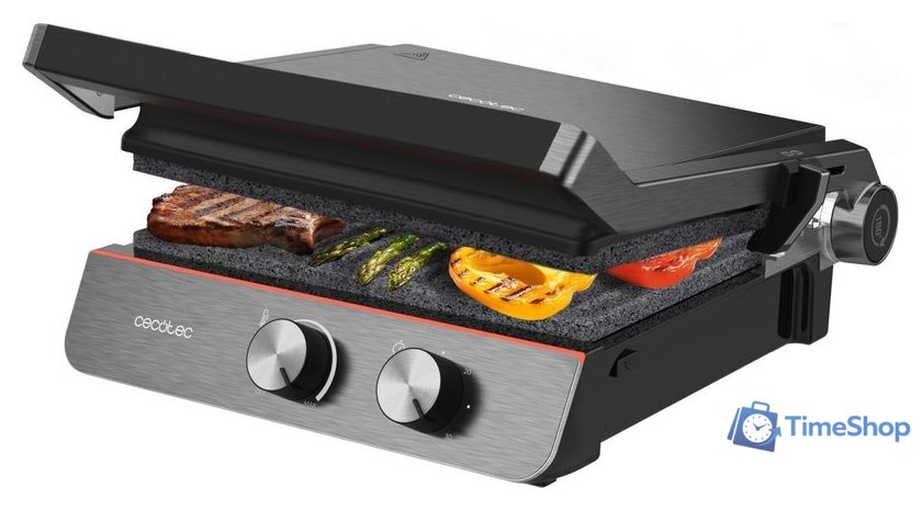 Электрогриль Cecotec Rock'nGrill Blaze Neon 2200 08054 - Изображение №1 — Интернет-магазин Time-Shop