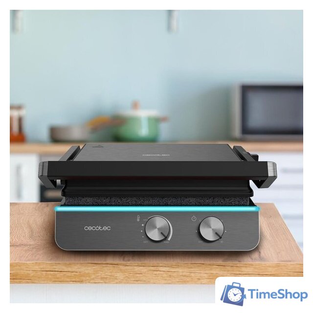 Электрогриль Cecotec Rock'nGrill Blaze Neon 2200 08054 - Изображение №3 — Интернет-магазин Time-Shop