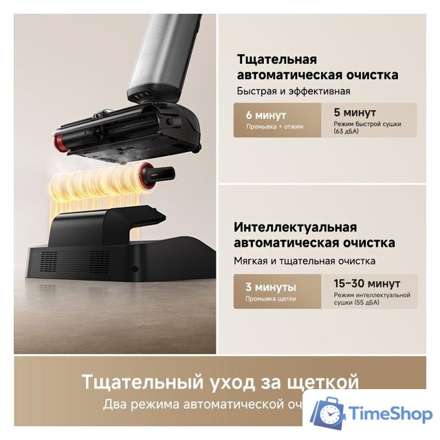 Вертикальный моющий пылесос Trouver Wet and Dry Vacuum X4 Pro - Изображение №14 — Интернет-магазин Time-Shop