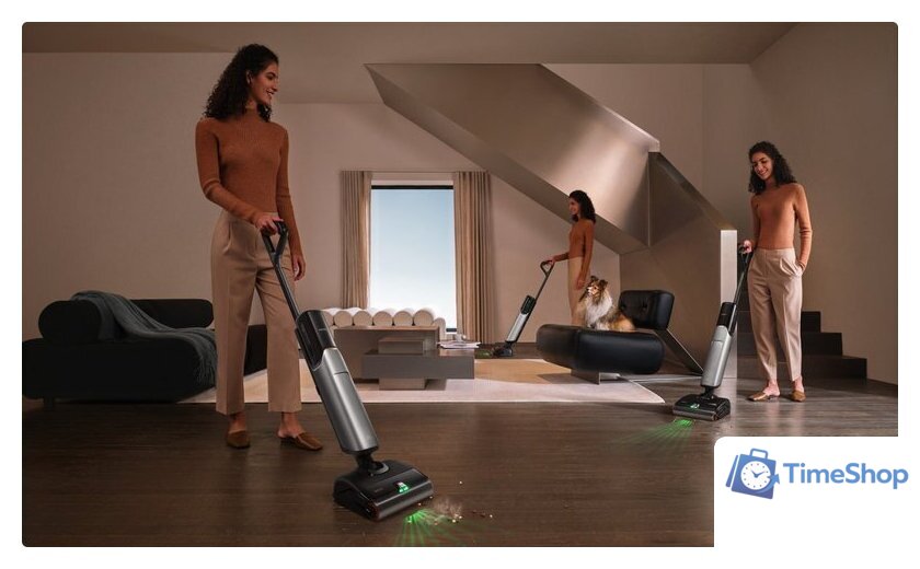 Вертикальный моющий пылесос Mova X4 Pro Wet and Dry Vacuum - Изображение №5 — Интернет-магазин Time-Shop