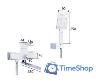 Смеситель Gappo G2207-7 - Изображение №2 — Интернет-магазин Time-Shop