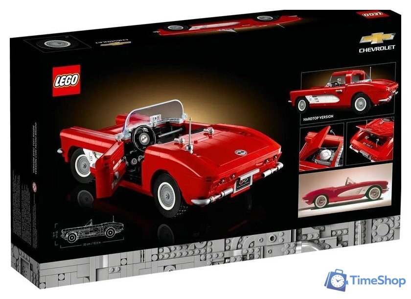 Конструктор LEGO Icons 10321 Chevrolet Corvette 1961 - Изображение №2 — Интернет-магазин Time-Shop
