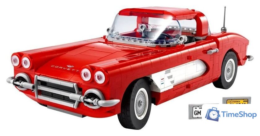 Конструктор LEGO Icons 10321 Chevrolet Corvette 1961 - Изображение №3 — Интернет-магазин Time-Shop