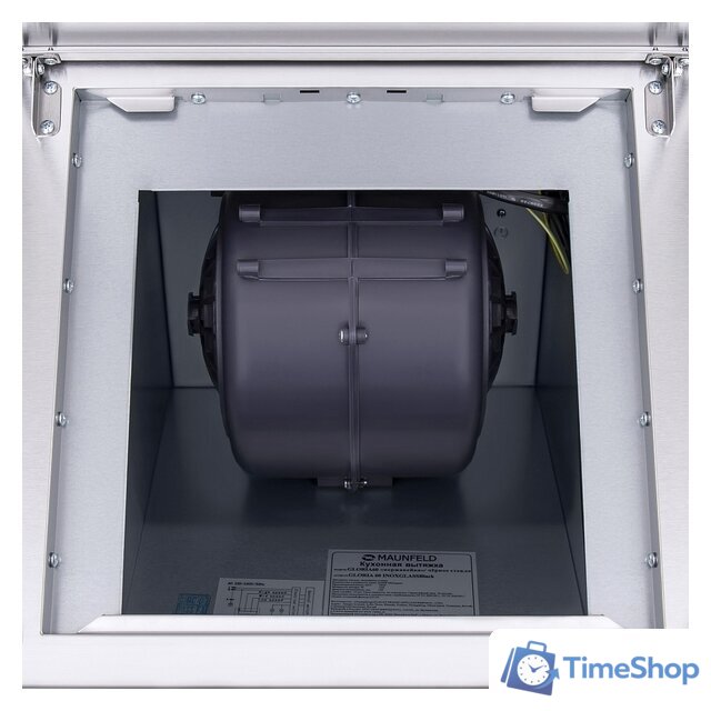 Кухонная вытяжка MAUNFELD Gloria 90 (нержавеющая сталь/черное стекло) - Изображение №10 — Интернет-магазин Time-Shop