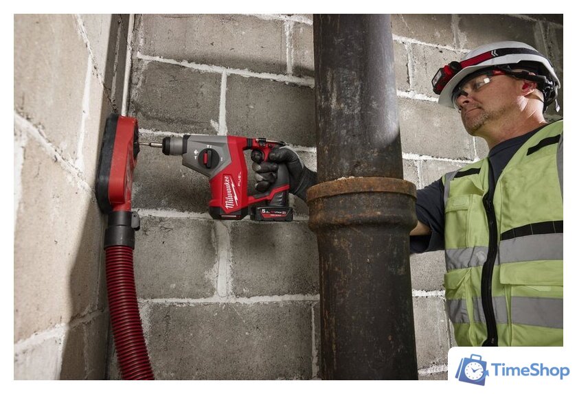 Перфоратор Milwaukee M12 FHAC16-502X 4933499185 (с 2-мя АКБ, кейс) - Изображение №6 — Интернет-магазин Time-Shop
