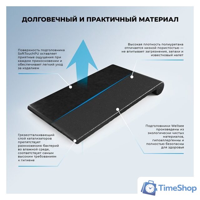 Подголовник для ванны Wellsee Useful Extras 261914000 - Изображение №6 — Интернет-магазин Time-Shop