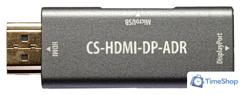 Адаптер CACTUS CS-HDMI-DP-ADR HDMI - DisplayPort (серый) - Изображение №3 — Интернет-магазин Time-Shop