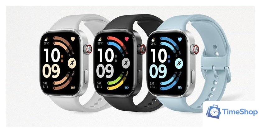 Умные часы Xiaomi Redmi Watch 6 M2523W1 (черный, международная версия) - Изображение №4 — Интернет-магазин Time-Shop