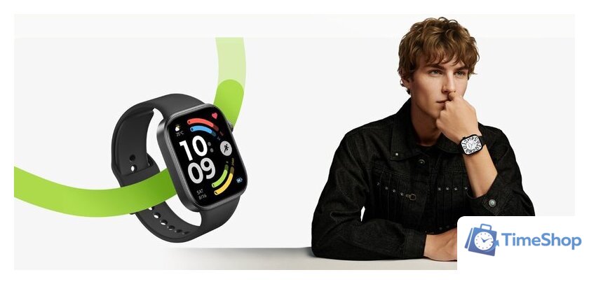 Умные часы Xiaomi Redmi Watch 6 M2523W1 (черный, международная версия) - Изображение №5 — Интернет-магазин Time-Shop