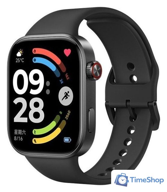 Умные часы Xiaomi Redmi Watch 6 M2523W1 (черный, международная версия) - Изображение №1 — Интернет-магазин Time-Shop