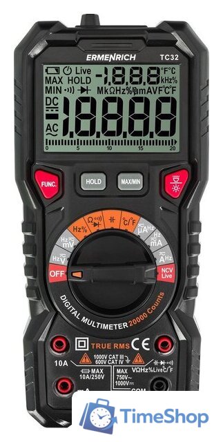Мультиметр Ermenrich Zing TC32 82989 - Изображение №3 — Интернет-магазин Time-Shop