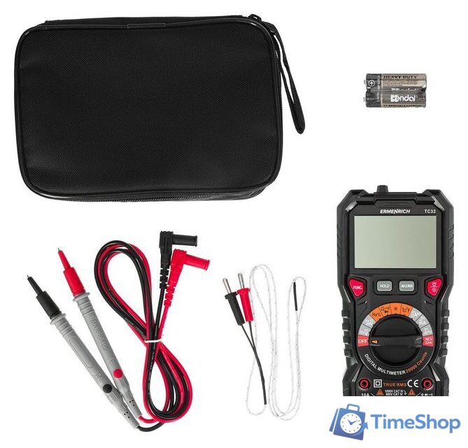 Мультиметр Ermenrich Zing TC32 82989 - Изображение №7 — Интернет-магазин Time-Shop