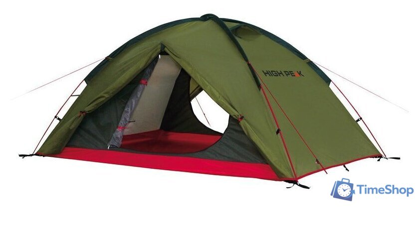 Треккинговая палатка High Peak Woodpecker 3 10194 (зеленый) - Изображение №2 — Интернет-магазин Time-Shop