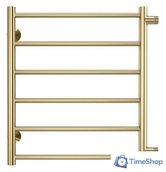 Полотенцесушитель TERMINUS Аврора П6 500x600 бп (золото) - Изображение №1 — Интернет-магазин Time-Shop