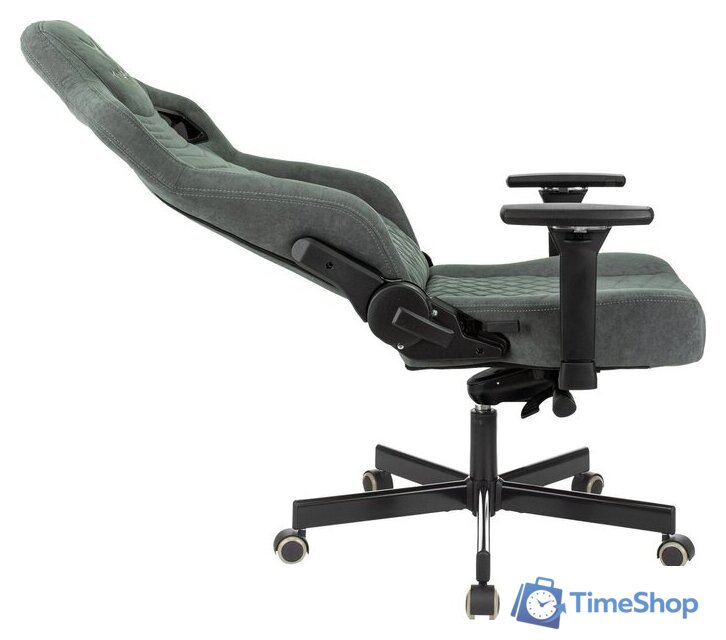 Игровое (геймерское) кресло Knight Hunter (серый Alfa 44) - Изображение №10 — Интернет-магазин Time-Shop