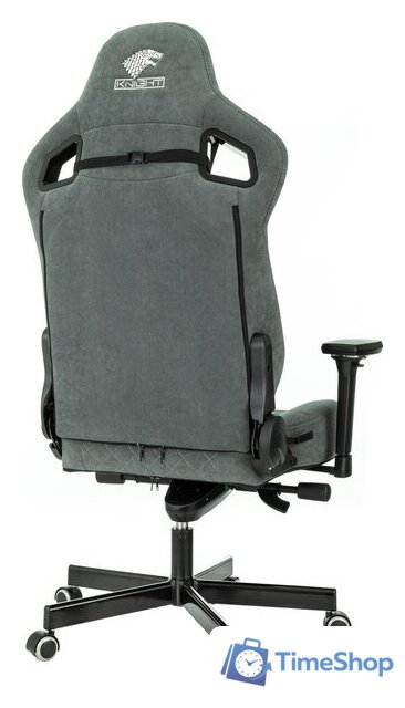 Игровое (геймерское) кресло Knight Hunter (серый Alfa 44) - Изображение №12 — Интернет-магазин Time-Shop