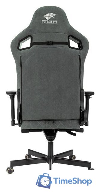 Игровое (геймерское) кресло Knight Hunter (серый Alfa 44) - Изображение №6 — Интернет-магазин Time-Shop