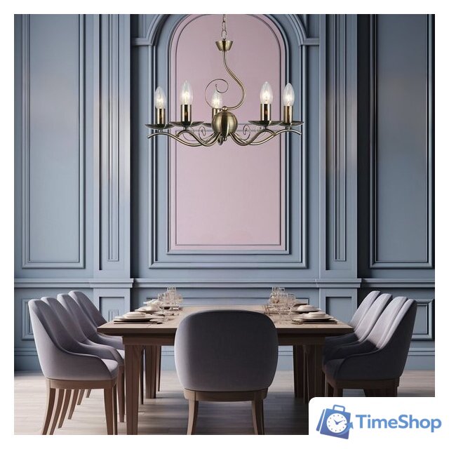 Подвесная люстра Escada 2103/5S (бронзовый) - Изображение №5 — Интернет-магазин Time-Shop