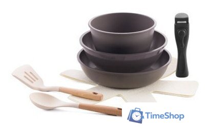 Набор сковород Lara LR01-300 (коричневый) - Изображение №1 — Интернет-магазин Time-Shop