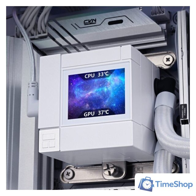 Система жидкостного охлаждения для процессора Thermalright Core Matrix 360 Vision ARGB (белый) - Изображение №8 — Интернет-магазин Time-Shop