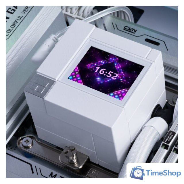 Система жидкостного охлаждения для процессора Thermalright Core Matrix 360 Vision ARGB (белый) - Изображение №9 — Интернет-магазин Time-Shop