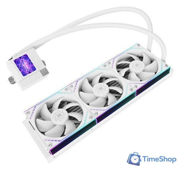Система жидкостного охлаждения для процессора Thermalright Core Matrix 360 Vision ARGB (белый) - Изображение №5 — Интернет-магазин Time-Shop