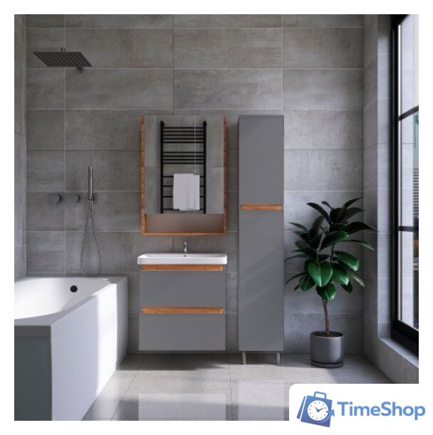  Viant Шкаф-пенал Марсель VMAR300G-PEN - Изображение №4 — Интернет-магазин Time-Shop