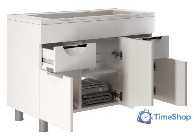  Mixline Тумба под умывальник Этьен-100 553776 - Изображение №2 — Интернет-магазин Time-Shop