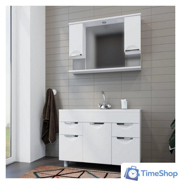  Mixline Тумба под умывальник Этьен-100 553776 - Изображение №3 — Интернет-магазин Time-Shop