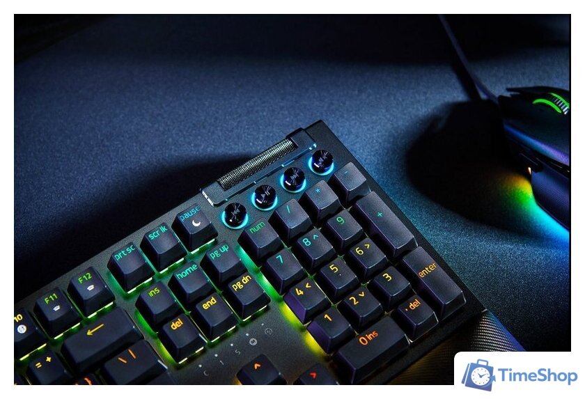 Клавиатура Razer BlackWidow V4 (Razer Yellow, нет кириллицы) - Изображение №6 — Интернет-магазин Time-Shop
