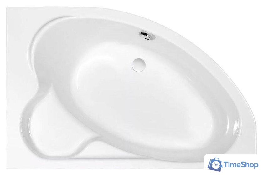 Ванна Cersanit Kaliope 153x100 L (с каркасом и экраном) - Изображение №1 — Интернет-магазин Time-Shop