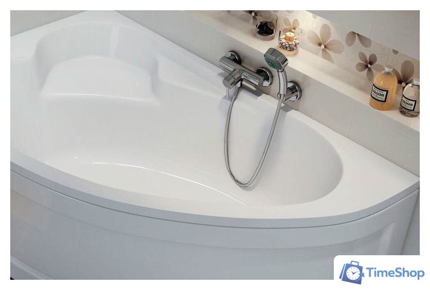 Ванна Cersanit Kaliope 153x100 L (с каркасом и экраном) - Изображение №2 — Интернет-магазин Time-Shop