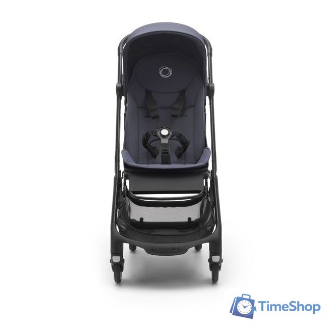 Коляска прогулочная «книга» Bugaboo Butterfly (black/stormy blue) - Изображение №3 — Интернет-магазин Time-Shop