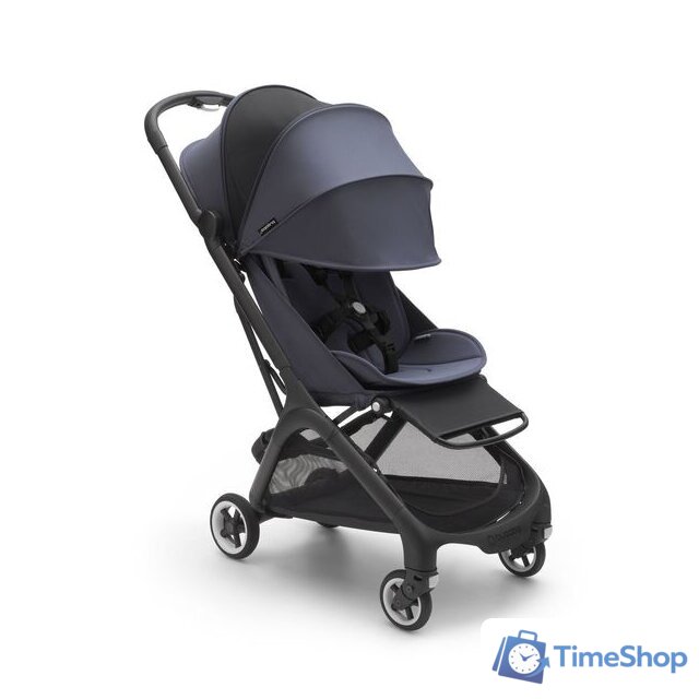 Коляска прогулочная «книга» Bugaboo Butterfly (black/stormy blue) - Изображение №15 — Интернет-магазин Time-Shop