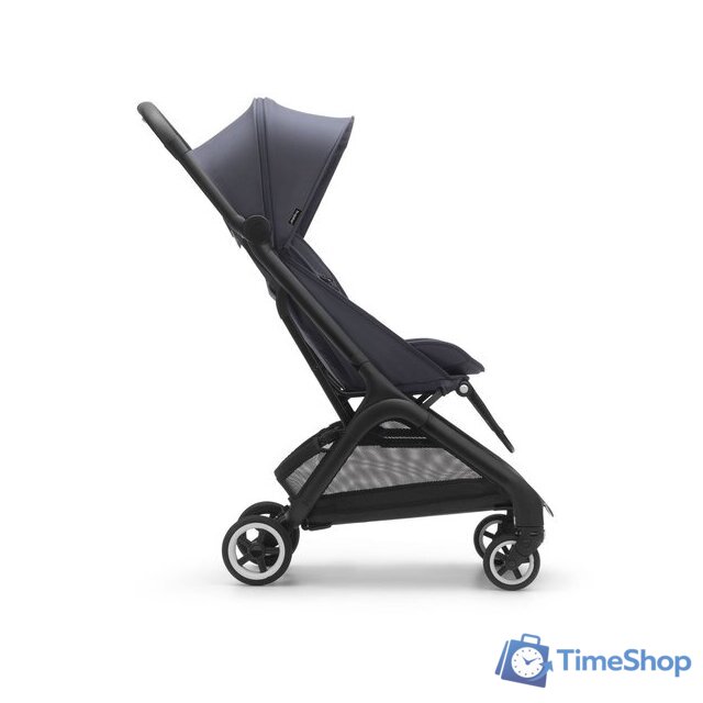 Коляска прогулочная «книга» Bugaboo Butterfly (black/stormy blue) - Изображение №9 — Интернет-магазин Time-Shop