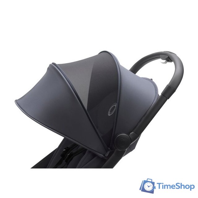 Коляска прогулочная «книга» Bugaboo Butterfly (black/stormy blue) - Изображение №6 — Интернет-магазин Time-Shop