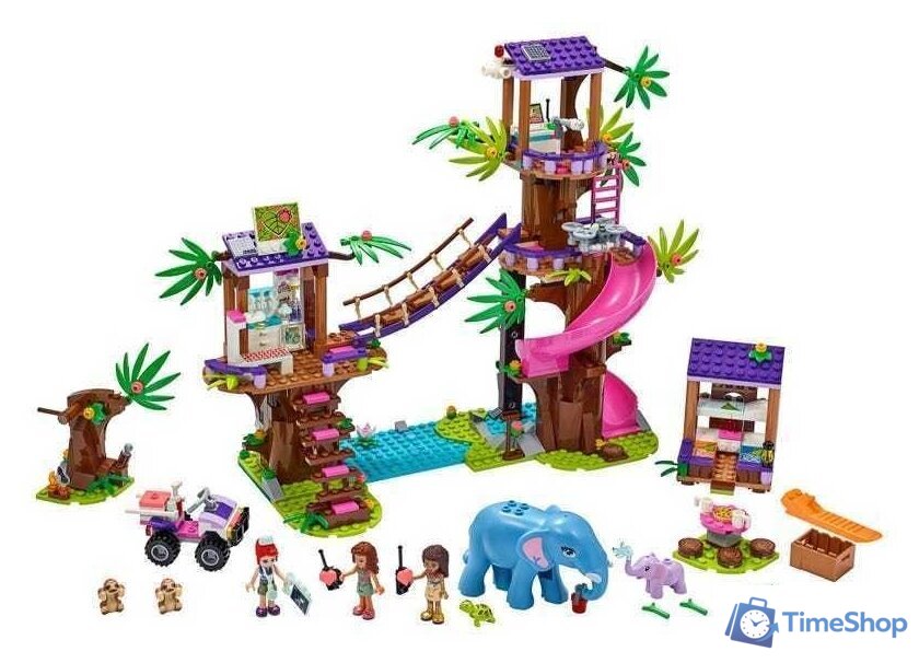 Конструктор LEGO Friends 41424 Джунгли: штаб спасателей - Изображение №3 — Интернет-магазин Time-Shop