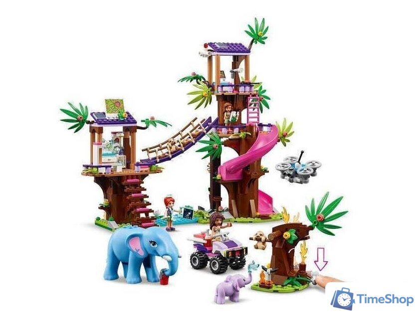 Конструктор LEGO Friends 41424 Джунгли: штаб спасателей - Изображение №7 — Интернет-магазин Time-Shop