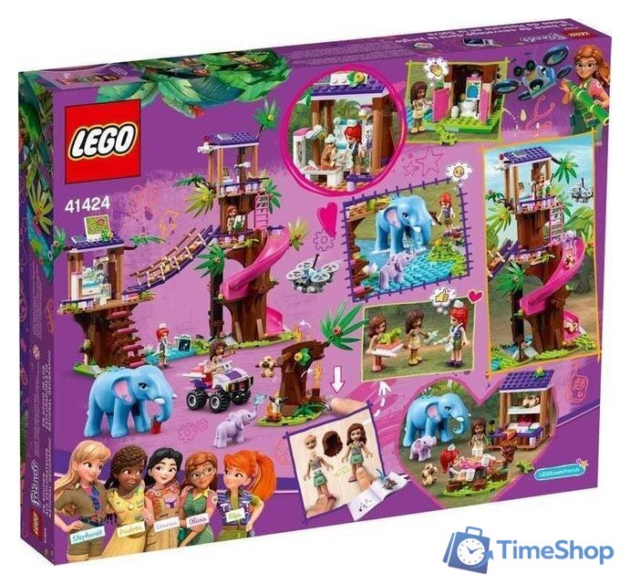 Конструктор LEGO Friends 41424 Джунгли: штаб спасателей - Изображение №2 — Интернет-магазин Time-Shop