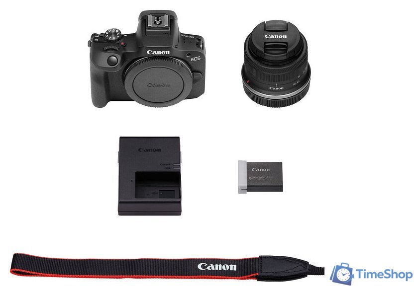 Беззеркальный фотоаппарат Canon EOS R100 Kit 18-45mm F4.5-6.3 IS STM - Изображение №9 — Интернет-магазин Time-Shop