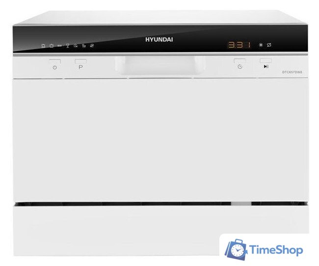Отдельностоящая посудомоечная машина Hyundai DTC657DW8F - Изображение №1 — Интернет-магазин Time-Shop