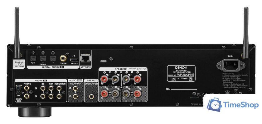 Сетевой интегральный усилитель Denon PMA-900HNE (черный) - Изображение №4 — Интернет-магазин Time-Shop