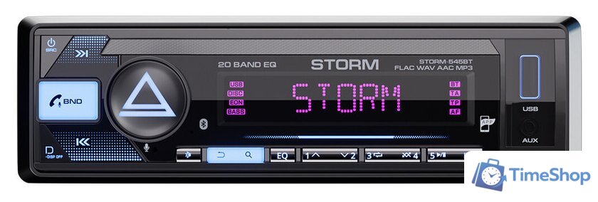 USB-магнитола Aura Storm-545BT - Изображение №1 — Интернет-магазин Time-Shop