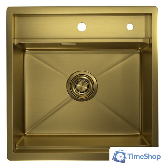 Кухонная мойка Granula GR-5051 (золото сатин) - Изображение №2 — Интернет-магазин Time-Shop