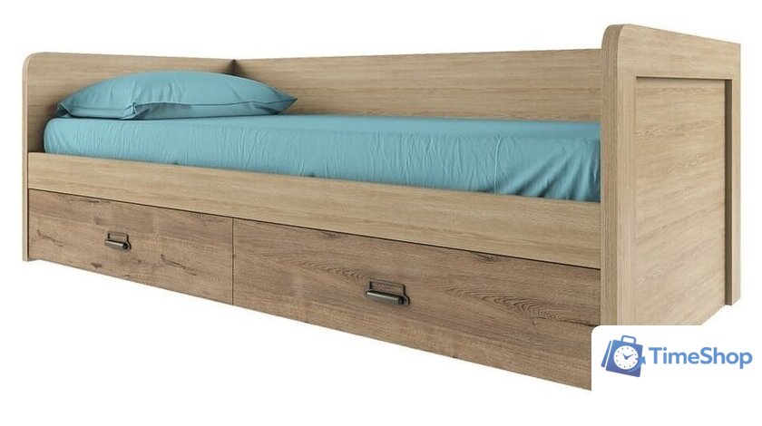 Кровать Anrex Diesel 90-2/D1 90x200 653498 (дуб мадура/веллингтон) - Изображение №1 — Интернет-магазин Time-Shop