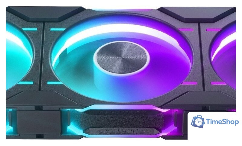 Комплект вентиляторов для корпуса Phanteks D30-120 D-RGB Reversed Black Triple PH-F120D30R_DRGB_PWM_BK01_3P - Изображение №10 — Интернет-магазин Time-Shop