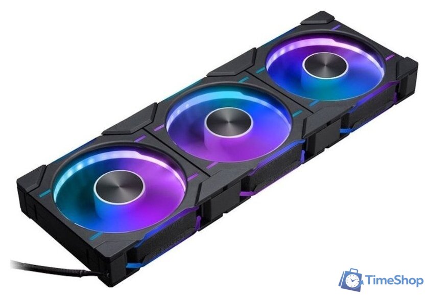 Комплект вентиляторов для корпуса Phanteks D30-120 D-RGB Reversed Black Triple PH-F120D30R_DRGB_PWM_BK01_3P - Изображение №3 — Интернет-магазин Time-Shop
