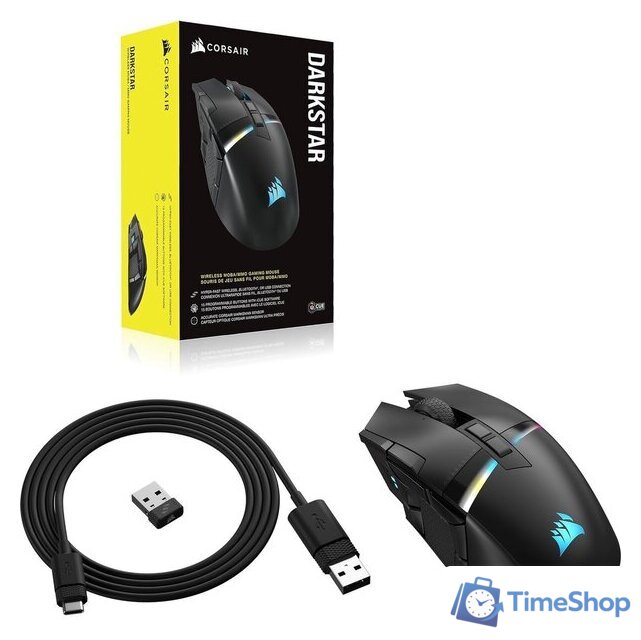 Игровая мышь Corsair Darkstar Wireless RGB - Изображение №12 — Интернет-магазин Time-Shop