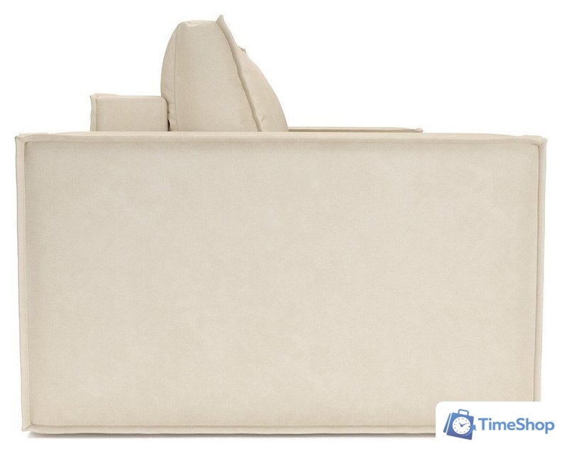 Диван Мебель-АРС Еврокнижка Эмби (бархат бежевый Star Velvet 6 Light Beige) - Изображение №3 — Интернет-магазин Time-Shop