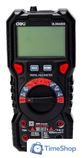 Мультиметр Deli DL334303 102978 - Изображение №1 — Интернет-магазин Time-Shop
